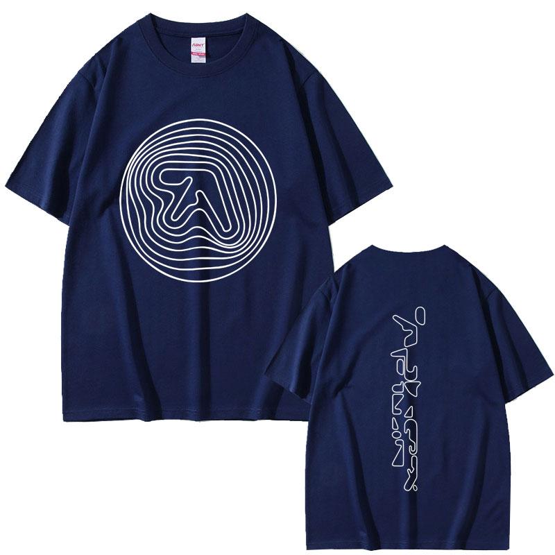 Aphex Twin Graphic T Shirt Men Women Clothing Punk Gothic Vintage Short Sleeve Tshirt Mens Casual Cotton Crewneck Tshirts
