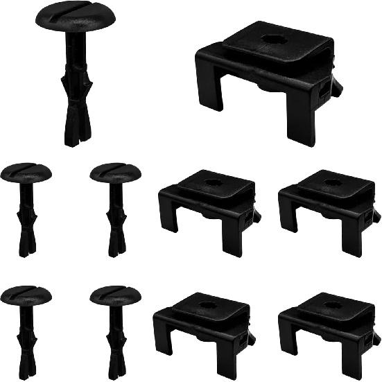 5 Sets Fender Liner Bumper Cover Clips and Pin Retainer, OE 47749-50090 53879-30040, Compatible with Toyota, Lexus, Camry, Avalon