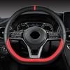 Car Steering Wheel Cover for Nissan X-Trail Qashqai March Serena Micra Kicks 2017-2019 Altima Teana 2019 Auto Accessories