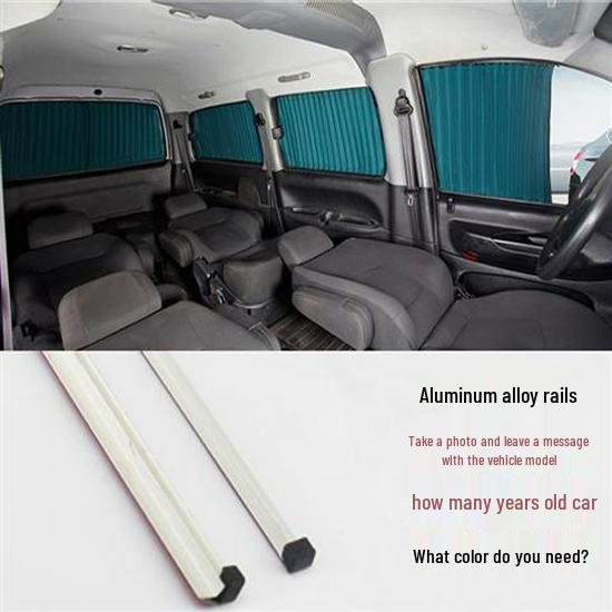 Солнцезащитные шторки для Ford Edge – Направляющая из алюминиевого сплава, Автомобильные шторки для затенения