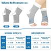 Nylon Neuropathy Socks Foot Protection Compression Ankle Socks Comprex Ankle Sleeves  Women Men