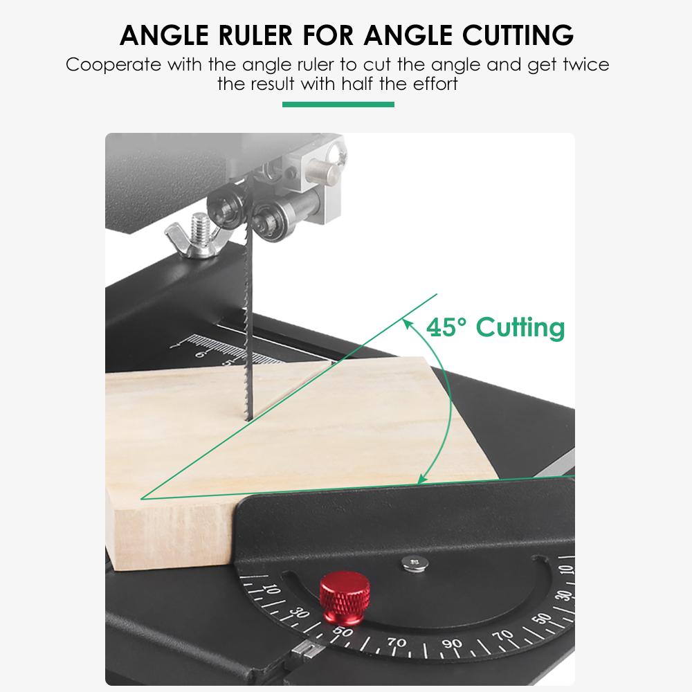 Мини-многофункциональная ленточная пила, 1750 об/мин, настольная ленточная пила, настольная пила, электрические настольные пилы