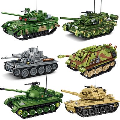 Вторая Мировая Война Военный Германия JAGDPANTHER G1 Бронированная Машина Тип 59 Средний Танк Битва Кирпичики Армейская Модель Конструктор Набор Детские Игрушки