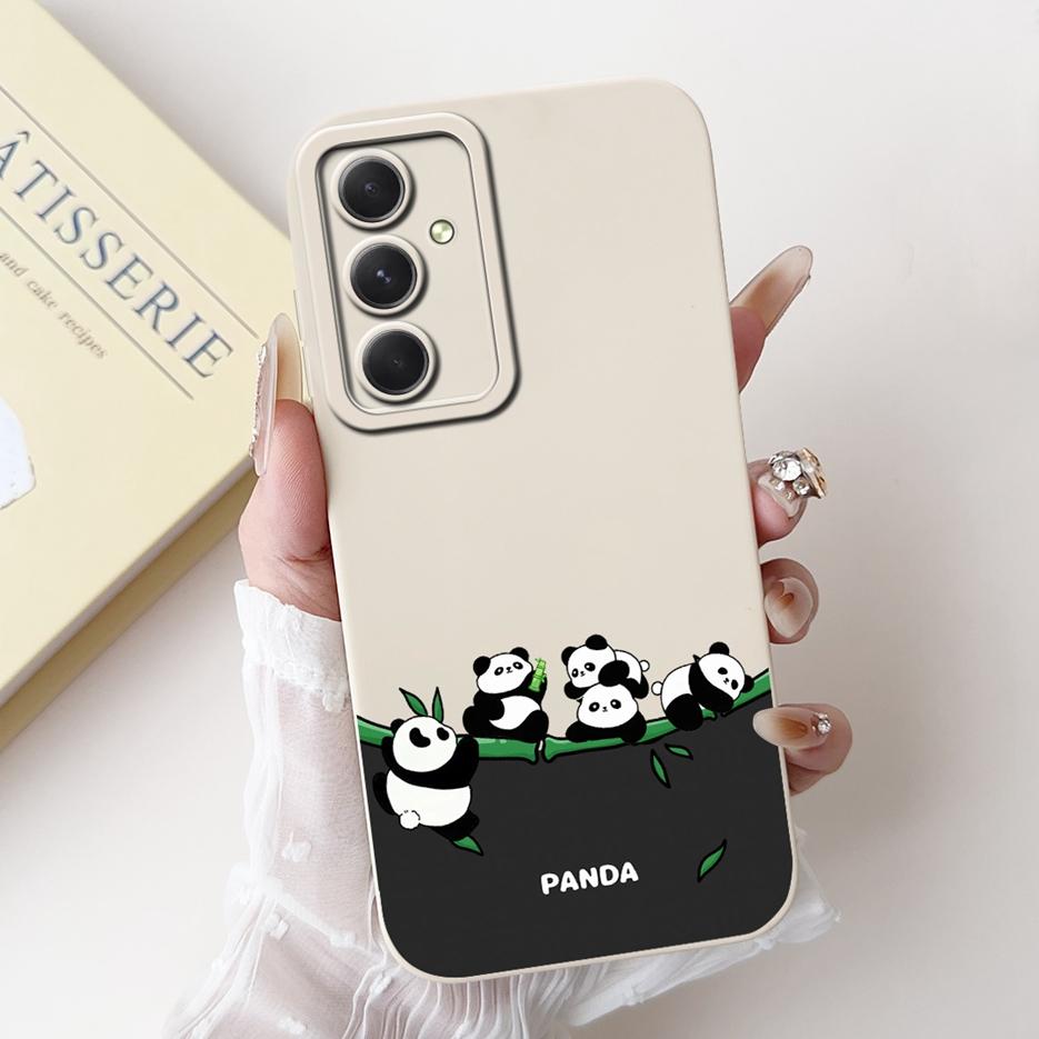 Чехол для Samsung Galaxy S23 FE S23 Plus Милый мультяшный чехол с пандой Мягкий ТПУ чехол для телефона для Samsung S23 Ultra S 23 S23+ Fundas Capa