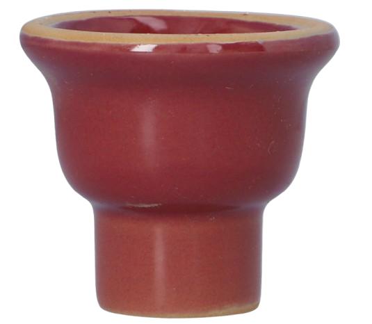 Hookah Bowl for Shisha Ceramic Large Red