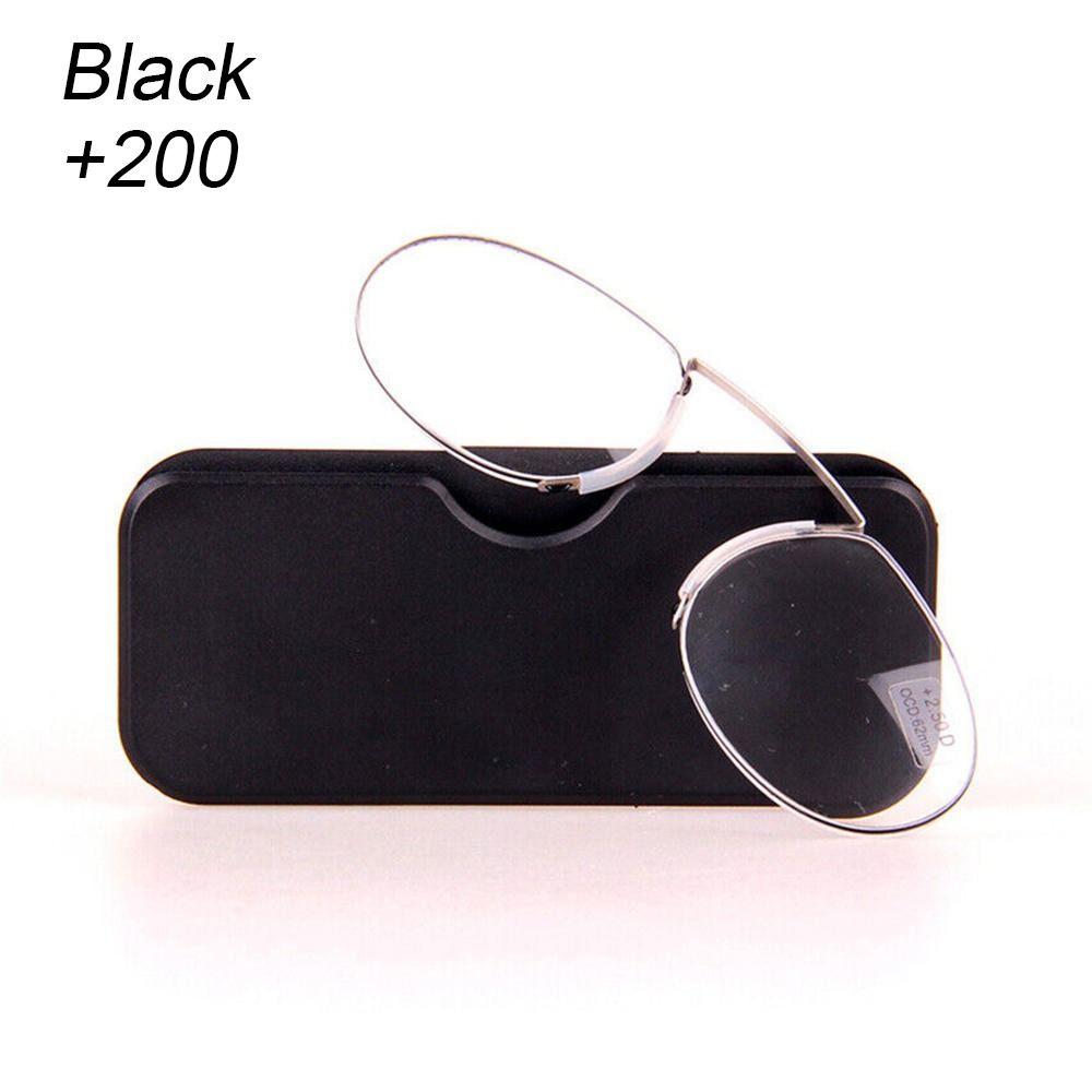 Ленивые очки, очки для чтения, зажим для носа, очки для дальнозоркости, мини-стойка для носа для мужчин и женщин