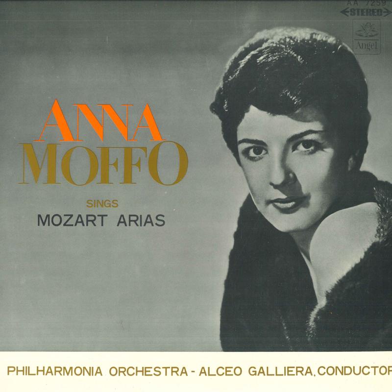 LP Record ANNA MOFFO Mozart aria collection AA7259 ANGEL Japan Classical Used