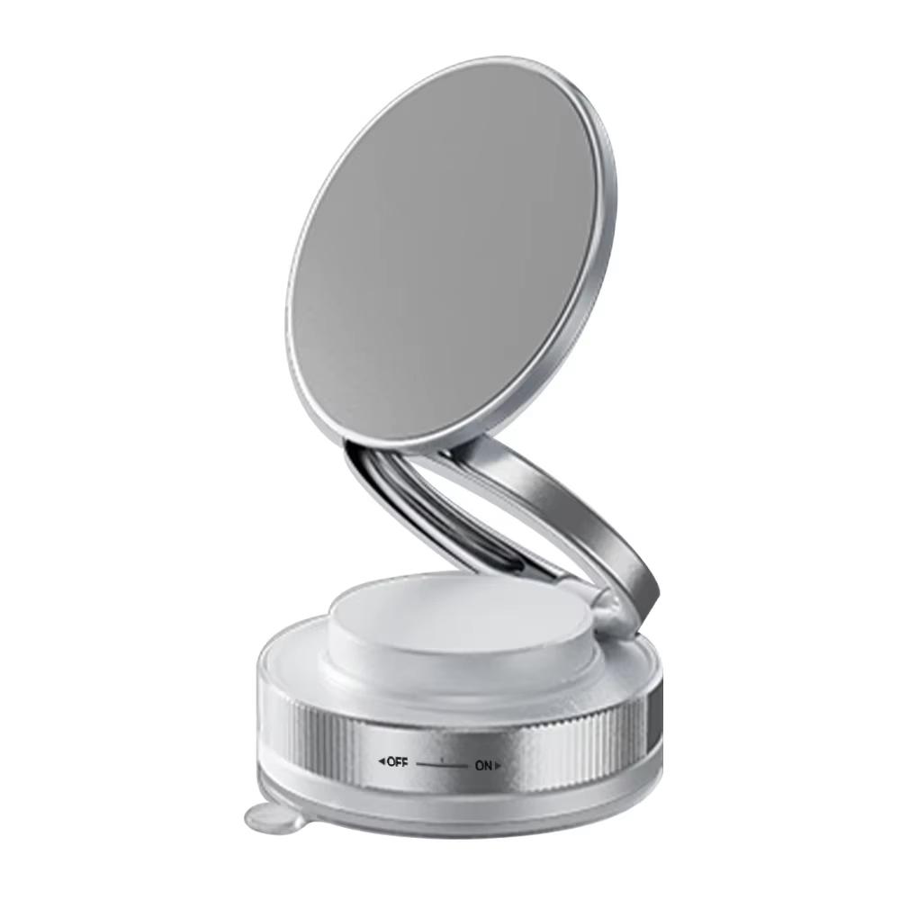 360 Adjustable Vacuum Magnetic Phones Holder Suction Cup Phone Mount for Magsafe Portable Cell Phone Holder for Cars Makeup Gym