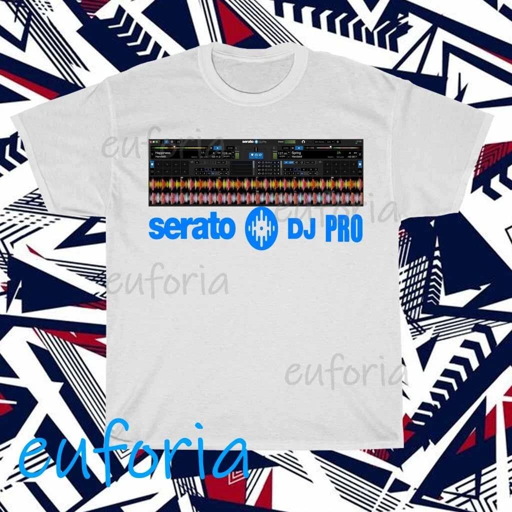 Новая футболка с логотипом Serato DJ Sound, смешная, размеры от S до 5XL