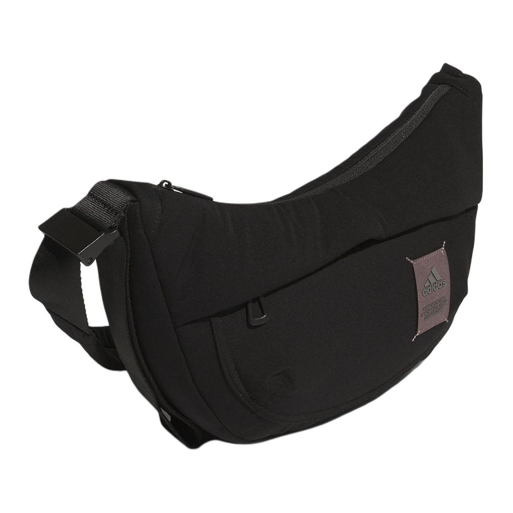 Adidas Recycled Polyester Shoulder Bag Regular Unisex Black JF6246