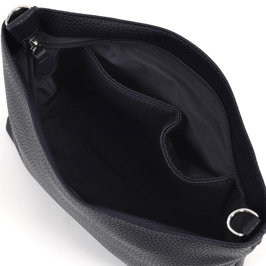 Handbag with Shoulder Bag Dark 10901 [Kitamura] Z-0628 Women's Blue/White [Navy]