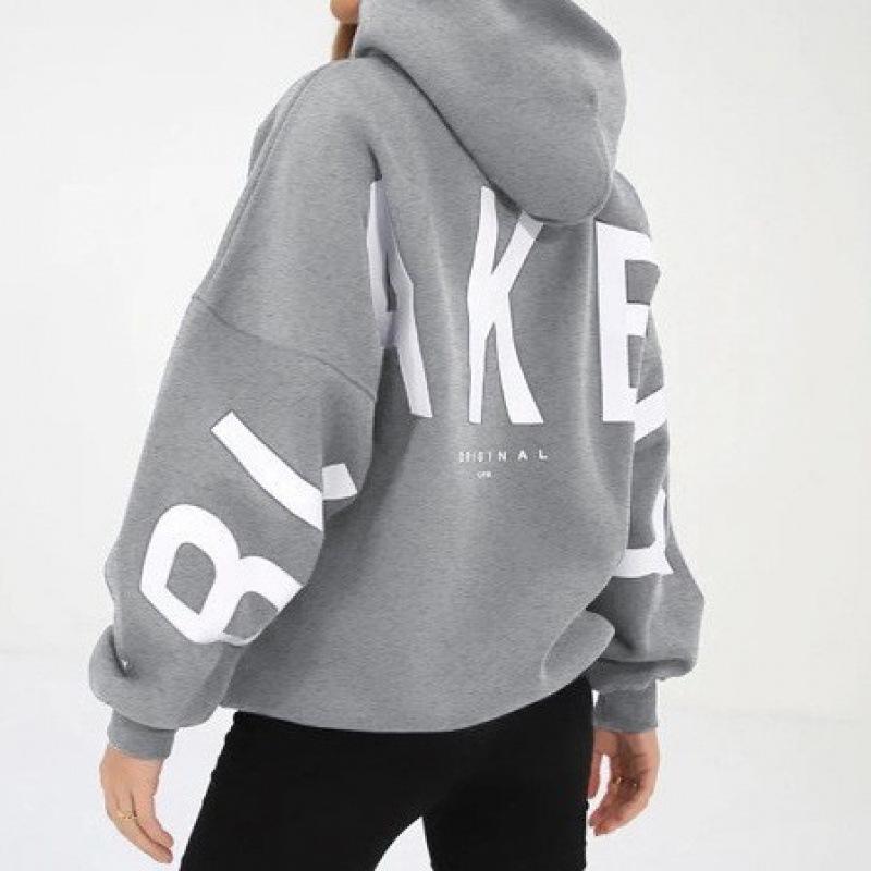 2025 Europe Cross TK Plus Unisex Velvet Cotton Hoodie - Versatile Autumn, Large Letter Print