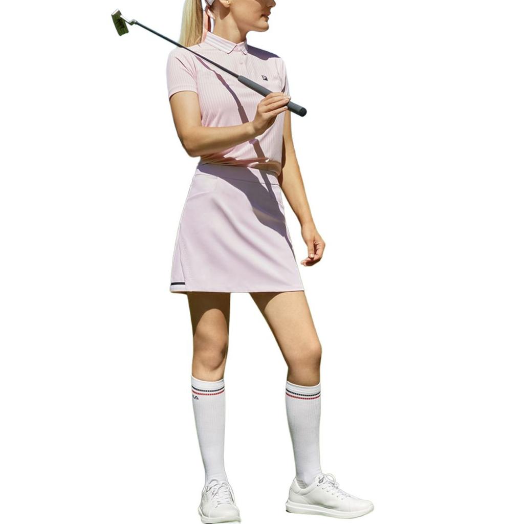 Fila Теннисная юбка А-силуэта, удобная, модная, для отдыха, женская, Debbie-Pink A11W125321F-LP
