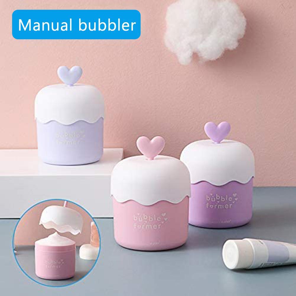 Foam Bubble Maker Cleanser Foamer Cup Facial Cleanser Foam Maker Cup Cute Skin Care Tools