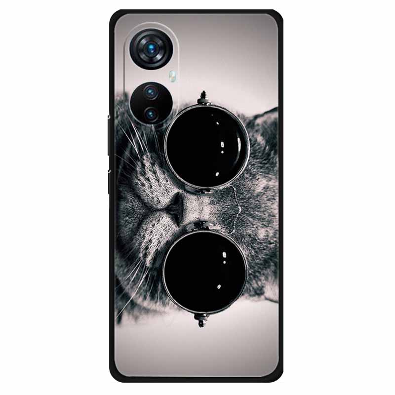 Чехол для Blackview A200 Pro Модный Силиконовый Черный Окрашенный ТПУ Мягкий Чехол для Телефона для Blackview A 200 Pro 6.67 Защитный A200Pro