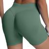 Женские однотонные шорты для йоги, бесшовные, для фитнеса, подъема бедер, бега, йоги, спортивные шорты с тремя точками