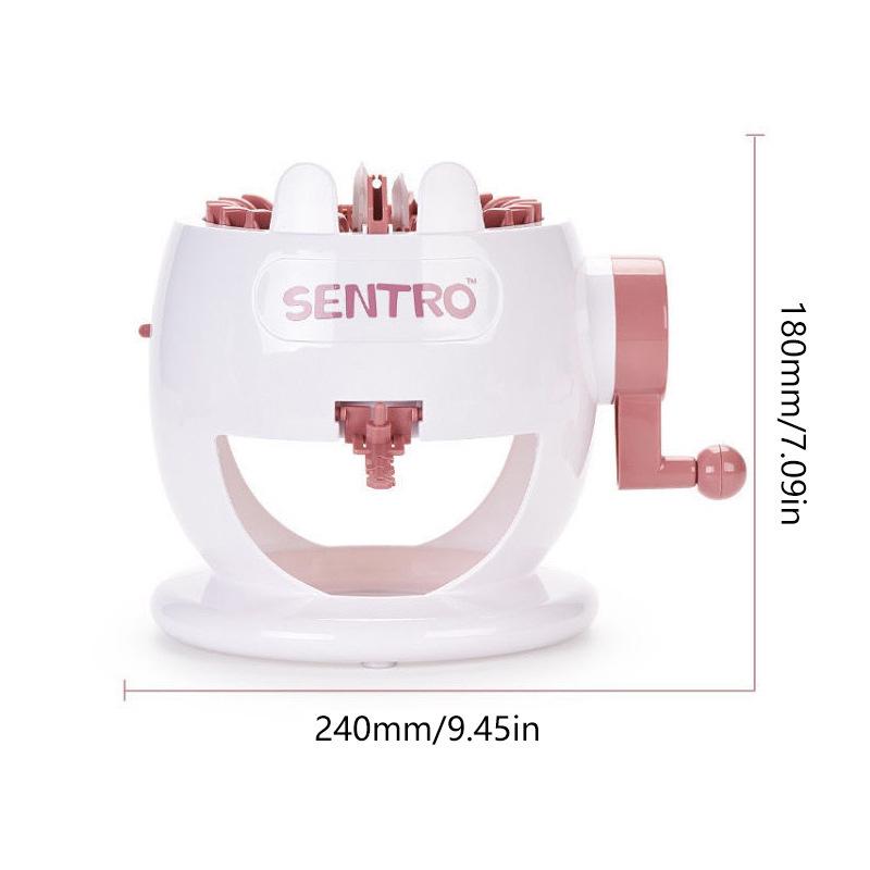 Children DIY Handheld Knitting Toy Wool Machine 48 Needles Round Barrel Craft Kit For Kids Knitting Fun And Creativity Great Gift For Beginners