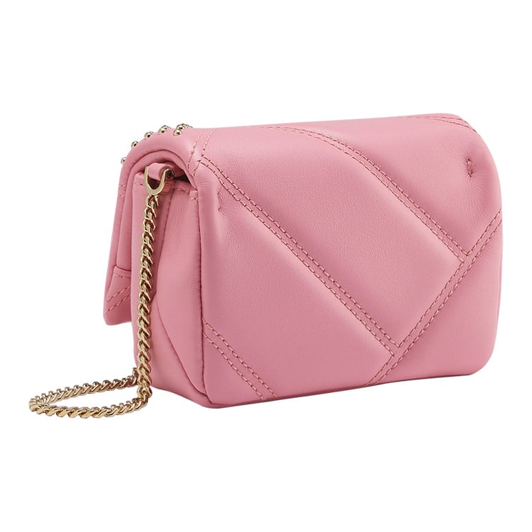 BVLGARI Serpenti Cabochon Calfskin Crossbody Bag, Shoulder Bag Mini Women's Pink 292559