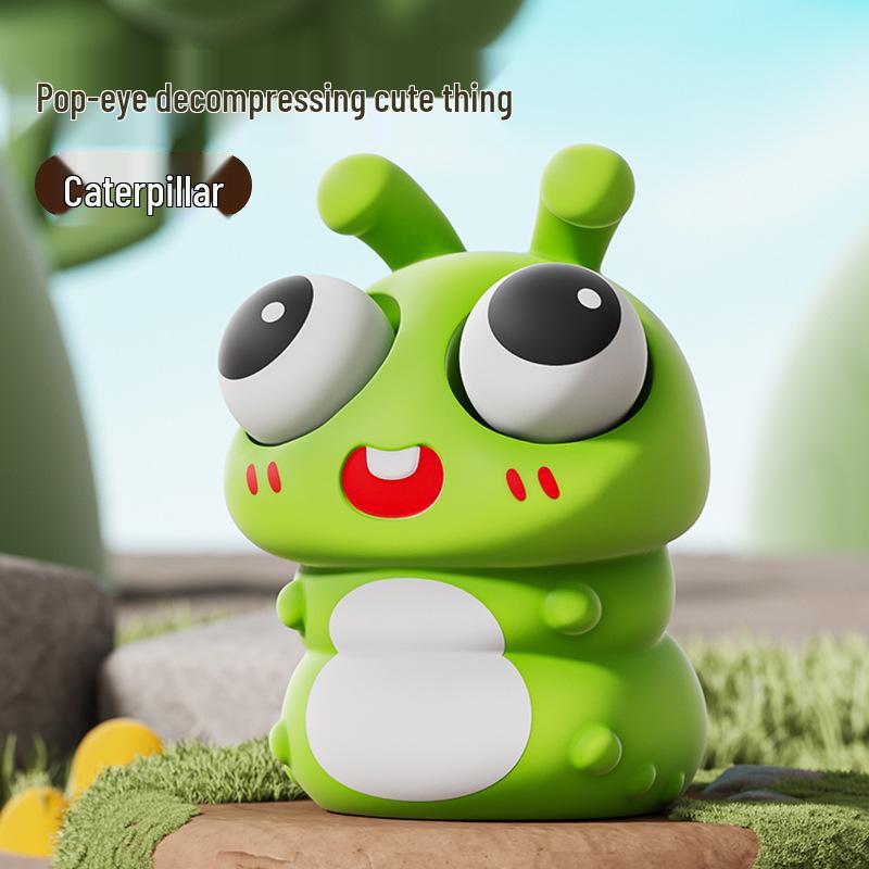 Press Pop Eyes Squeeze Toy - Cute & Fun Stress Reliever for Kids