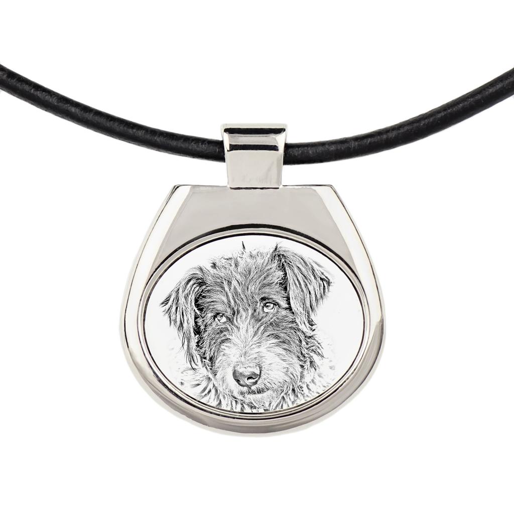 Romanian Mioritic Shepherd Dog – Dog necklace, personalized pendant with a photo | Art-Dog