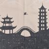 Разделитель Японская дверная тапестри-штора для дома, кухни,
