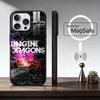 Band Imagine D-Dragons For Magsafe Phone Case for iPhone 17 16 15 14 13 12 11 Series Wireless Charging
