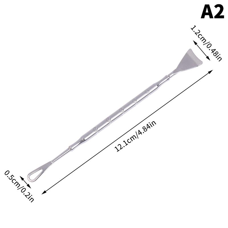 Double-Head Stainless Steel Blackhead Extractor Professional Skincare Tool for Facial Pore Cleansing and Comedone Removal