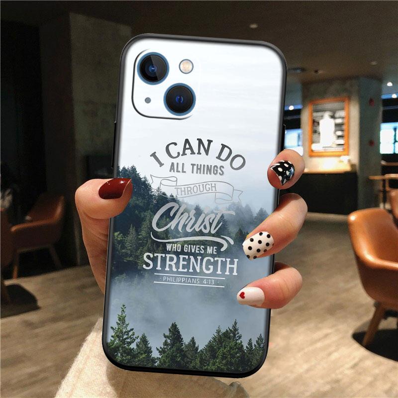 IK14 Bible verse New High-End Shell Phone Case for OPPO A3 Pro A72 A74 A76 A77 A77S A78 A79 A94 A95 A18 A40M A58