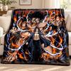 Attack on Titan blanket Flannel Blanket Soft Cozy Plush Throw for Sofa Bed Lightweight Home Decoration Outdoor camping