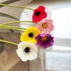 Realistic Artificial Poppies Flowers Handmade Fake Poppies Flowers  Wedding Decor
