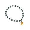 Natural Gemstone Bracelet, Topaz, Baekje Jade, Natural Jade Bracelet, 24Hma-5185