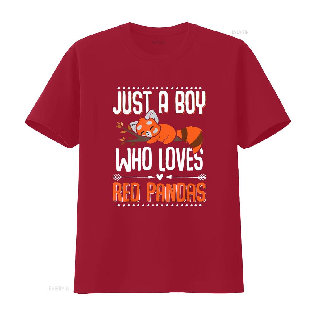 Cute Red Panda T Shirt vintage Washed Unisex Stretched Soft Comfortable fashion Versatile Stylish Slightly