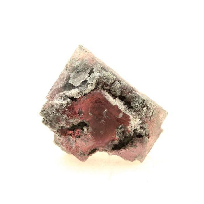 Pierres et Minéraux. Fluorite. 96.05 ct. Massif du Mont-Blanc (Les Droites), France.