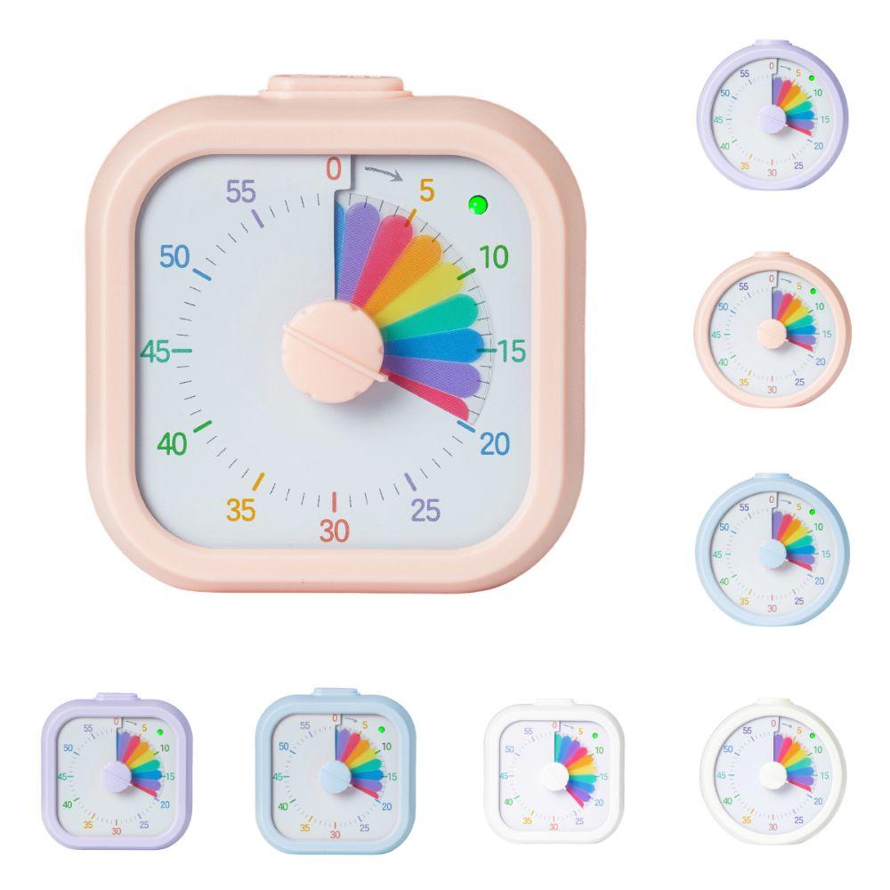 Rainbow Display Visual Timer Multifunctional Kitchen Timer Countdown Timer Clock Kids