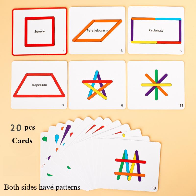 Деревянный детский пазл для раннего развития логического мышления, пазл для распознавания цветов, пазл из строительных блоков, деревянные игрушки