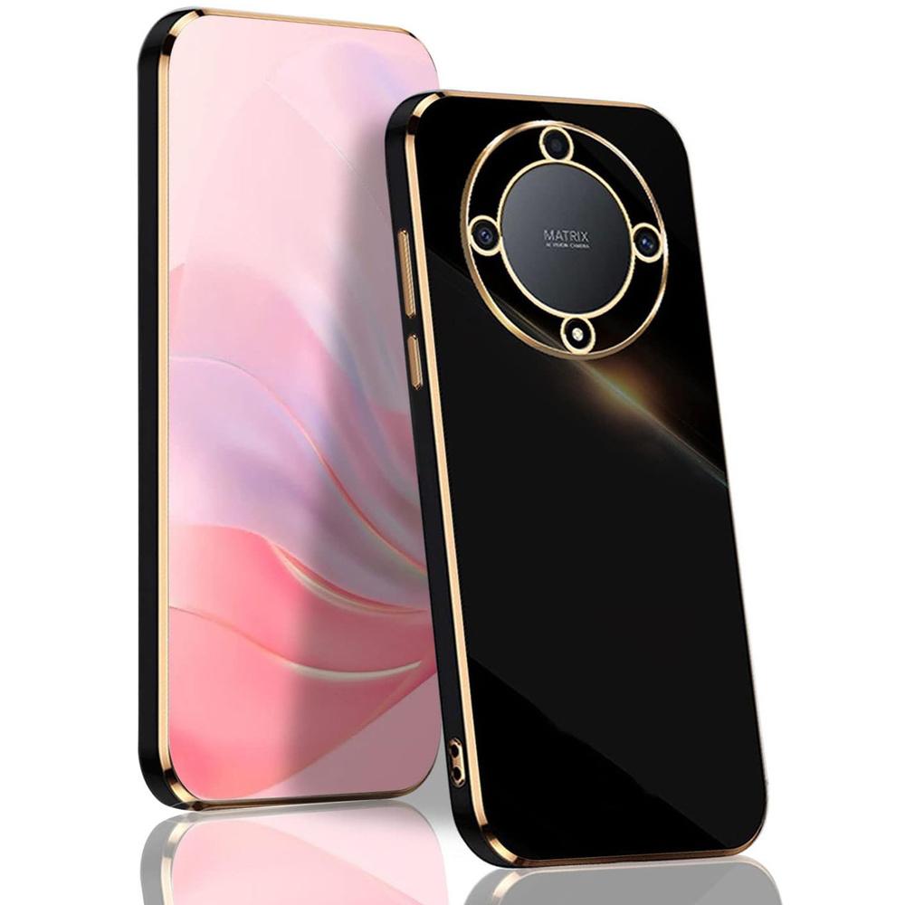 Honor Magic 5 Lite Case, Glamour CamShield, Black