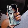 The Vampire Diaries Salvatore Phone Case For iPhone 17 Air 16 Pro Max 16E 15 + 14 Plus 11 12 13 Mini 7 8 SE Gift Print Cover Fun