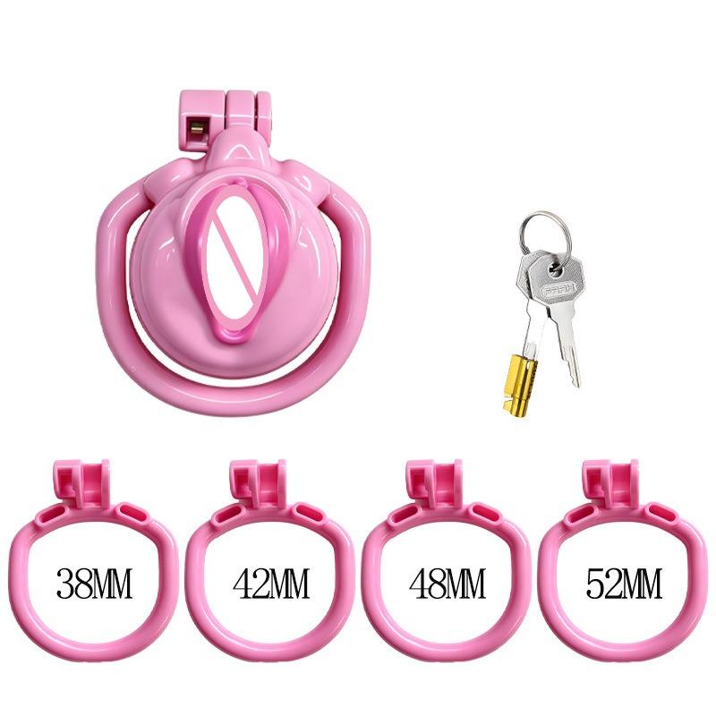New Resins Chastity Cage Crossdressers Chastity Lock Penis Cage Urethral Chastity Device Genital Restraint Male Adult Sex Toys
