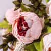 1pc,Realistic Peony Silk Flowers Champaign Color for Home Decor AndWeddings-DIY Craft and Bridal Bouquet - Indoor and Outdoor