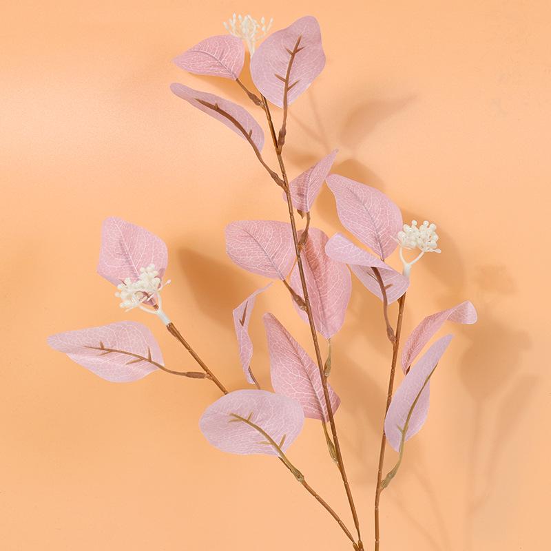 Искусственные листья эвкалипта с фруктами и цветами для домашнего или свадебного декора