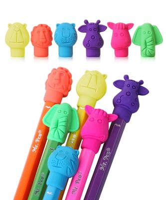 Ручка Animal Pencil Top Eraser 60 Pack Eraser Pencil Eraser Top Pencil Eraser Fun Eraser Pencil Eraser Topper Cute Eraser for Kids Easter Egg Filler Mr.