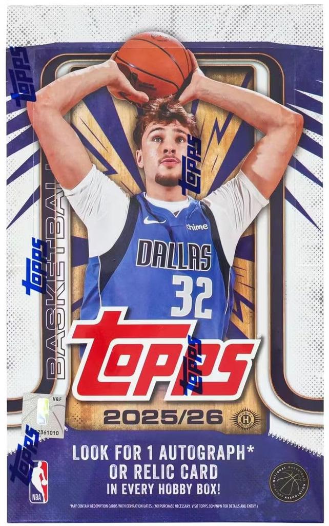 Хобби-бокс Topps Basketball NBA 2025-26