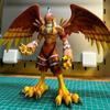 18cm Anime Adventure Figure Garudamon Action Figure Pvc Statue Collection Model Desktop Ornament Toys Boy Gifts