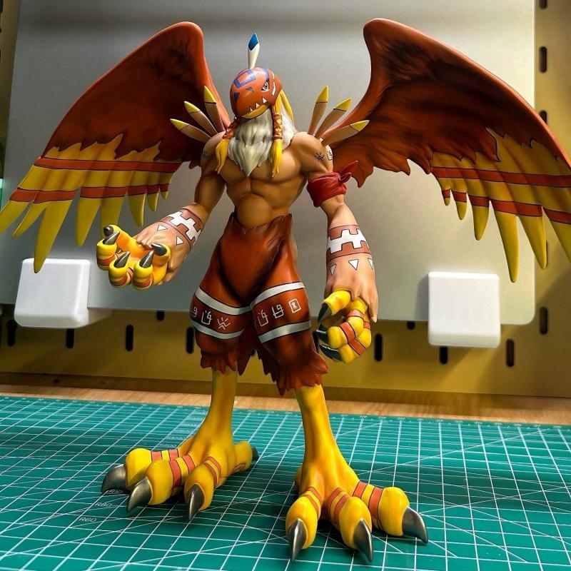 18cm Anime Adventure Figure Garudamon Action Figure Pvc Statue Collection Model Desktop Ornament Toys Boy Gifts