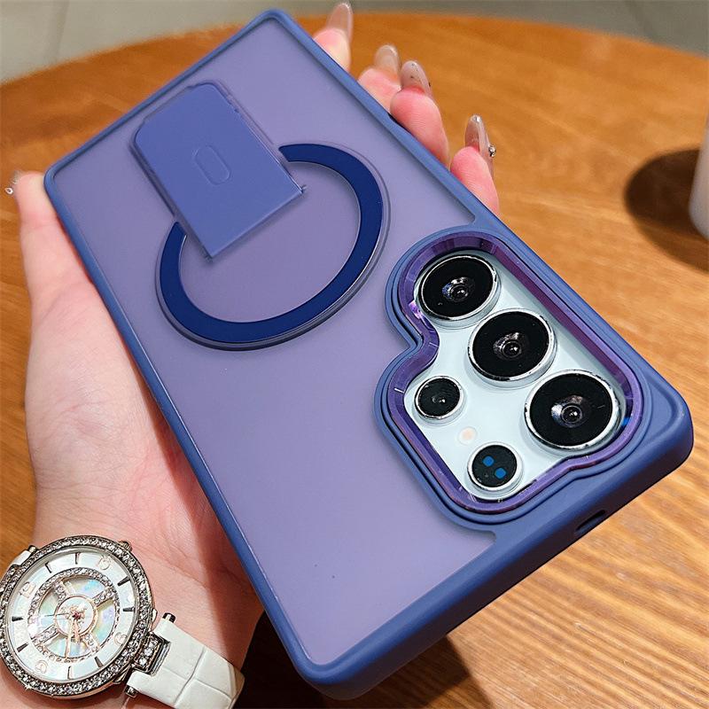 Invisible Magnetic Phone Case for Samsung S25 Ultra, Compatible with S24 FE/S23/S25 Plus