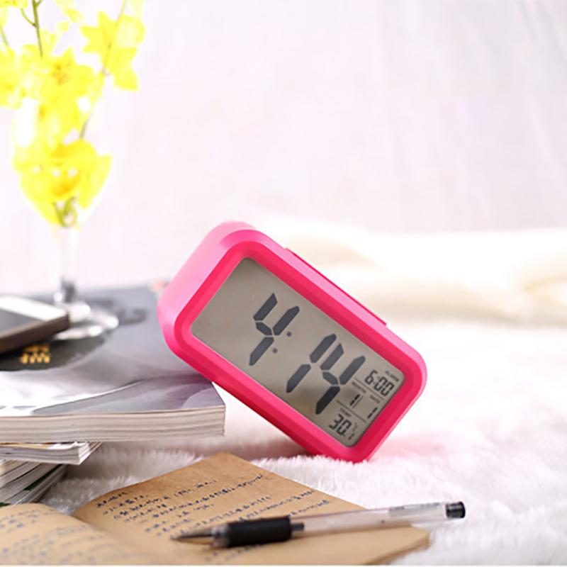 Mini Timer Smart Clock Children Alarm Clock Student Time Manager Desktop Silent Bedside Electronic Small Alarm Clock