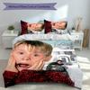 3pcs Home Alone Duvet Cover Set, Includes 1 Duvet Cover and 2 Pillowcases,Skin-Friendly&Comfortable Fabric,Suitable Bedding Sets