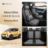 Чехол на сиденье из льна для электромобиля Chery eQ1, Полный обхват, Всесезонный