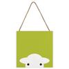 Herdy Peep Wood Plaque
