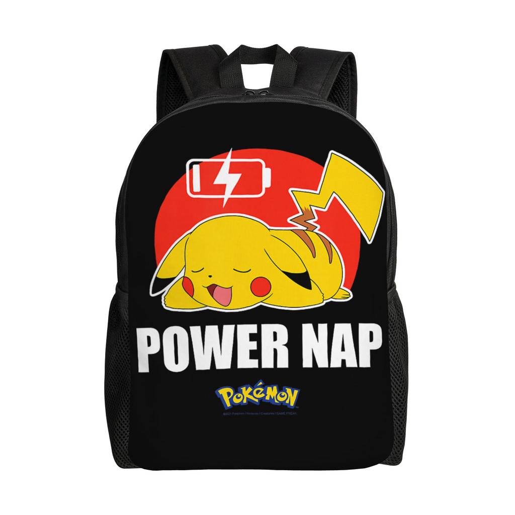 Рюкзаки Pokemon Драгонайт Витражный Драконий тип Поколение 1 Daypack mochila Journey Застежка-молния Rucksack